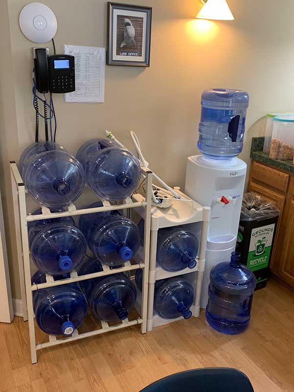 Dispenser water bottles