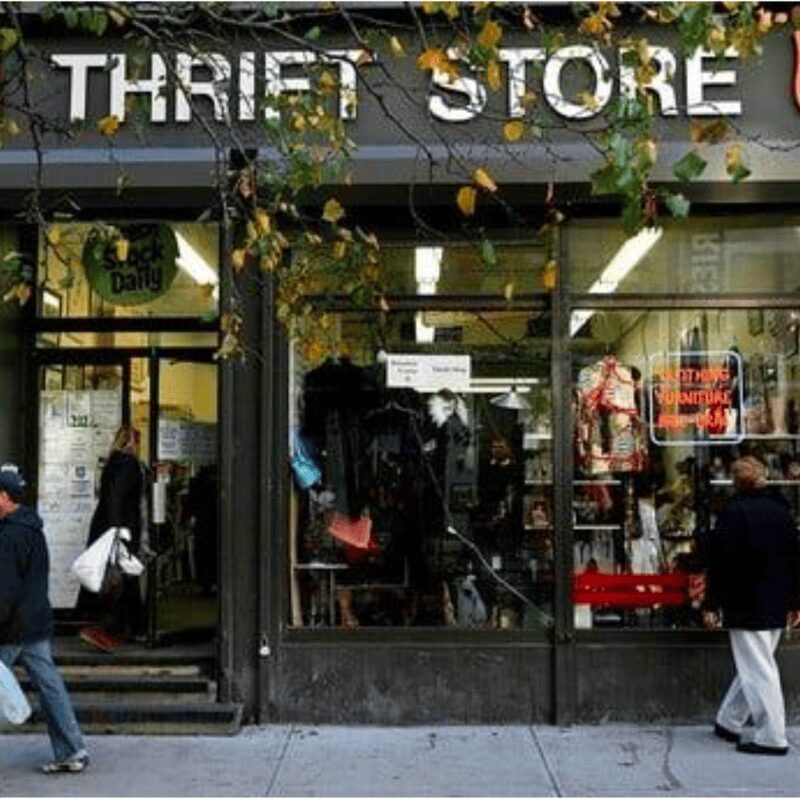 thrift store contribute towards sustainability